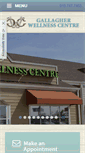 Mobile Screenshot of gallagherwellness.com